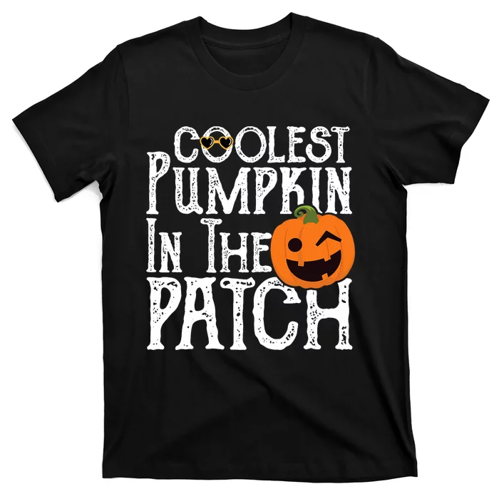 Coolest Pumpkin In The Patch Halloween T-Shirt