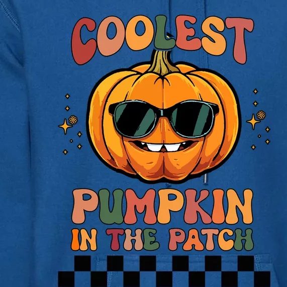 Coolest Pumpkin In The Patch Halloween Meaningful Gift Premium Hoodie