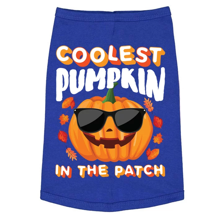 Coolest Pumpkin In The Patch Vintage Halloween Party Cute Gift Doggie Tank