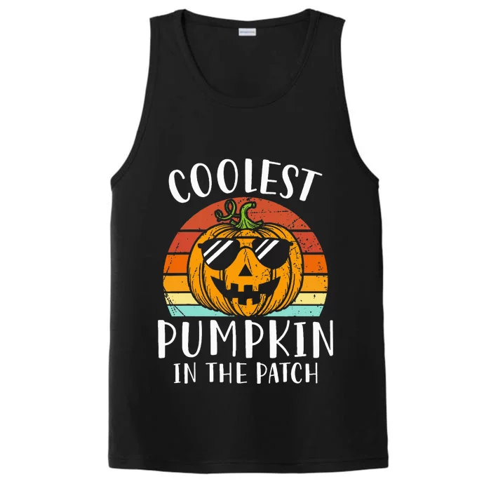 Coolest Pumpkin In The Patch Halloween Performance Tank