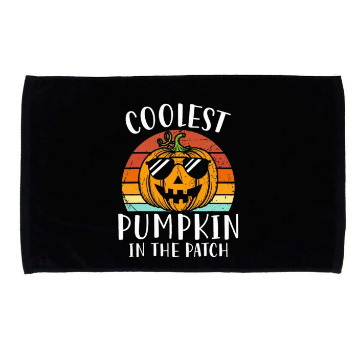 Coolest Pumpkin In The Patch Halloween Microfiber Hand Towel