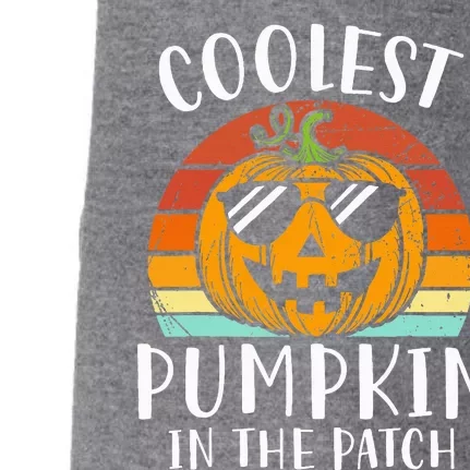 Coolest Pumpkin In The Patch Halloween Doggie 3-End Fleece Hoodie