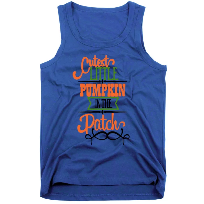 Cutest Pumpkin In The Patch Gift Tank Top