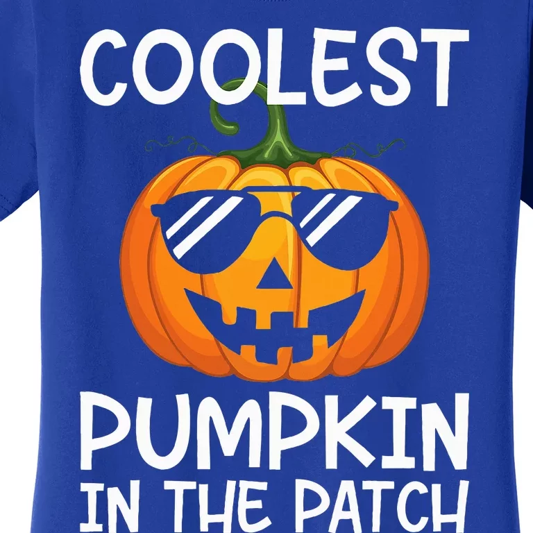 Coolest Pumpkin In The Patch Halloween Women's T-Shirt