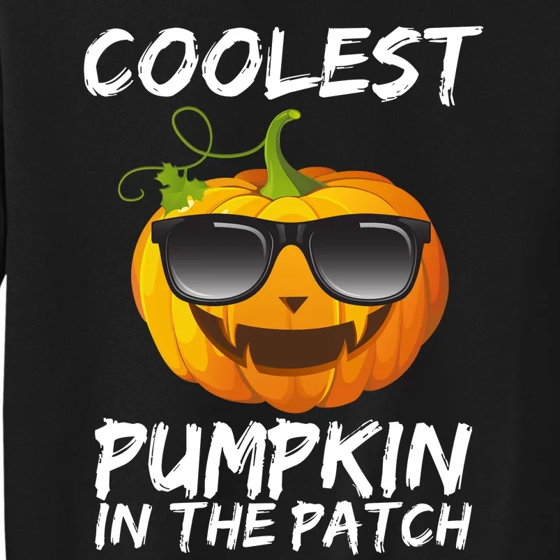 Coolest Pumpkin In The Patch Halloween Tall Sweatshirt