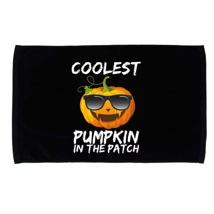 Coolest Pumpkin In The Patch Halloween Microfiber Hand Towel