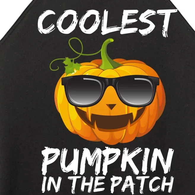 Coolest Pumpkin In The Patch Halloween Women’s Perfect Tri Rocker Tank