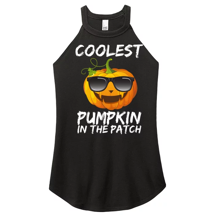 Coolest Pumpkin In The Patch Halloween Women’s Perfect Tri Rocker Tank