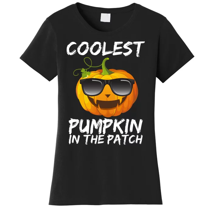 Coolest Pumpkin In The Patch Halloween Women's T-Shirt