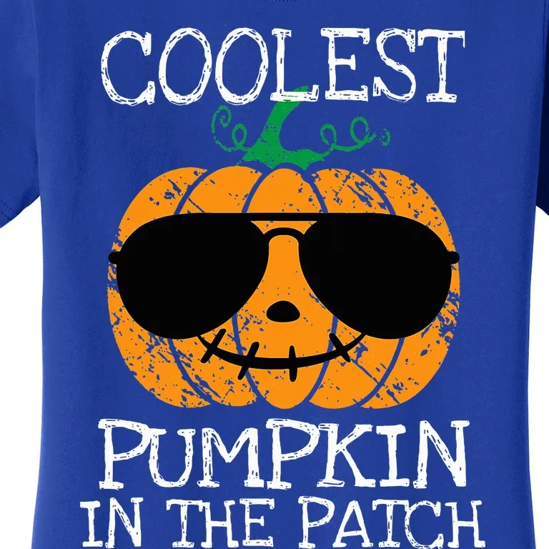 Coolest Pumpkin In The Patch Halloween Women's T-Shirt