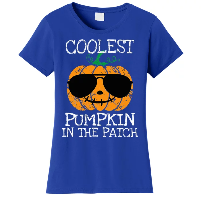 Coolest Pumpkin In The Patch Halloween Women's T-Shirt