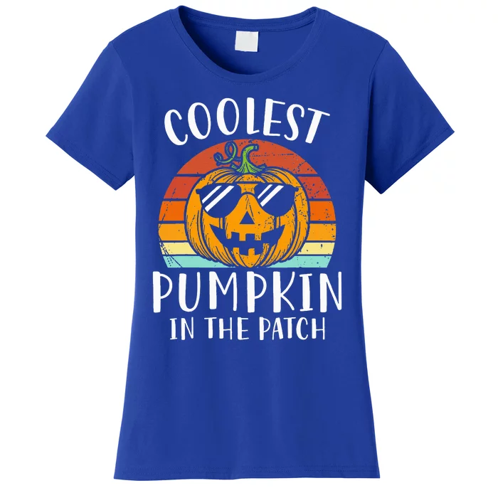 Coolest Pumpkin In The Patch Halloween Women's T-Shirt