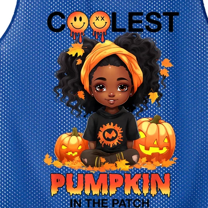 Coolest Pumpkin In The Patch Halloween Ns Gift Mesh Reversible Basketball Jersey Tank