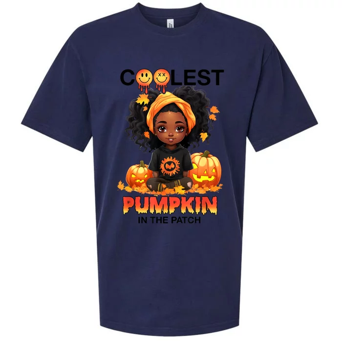 Coolest Pumpkin In The Patch Halloween Ns Gift Sueded Cloud Jersey T-Shirt