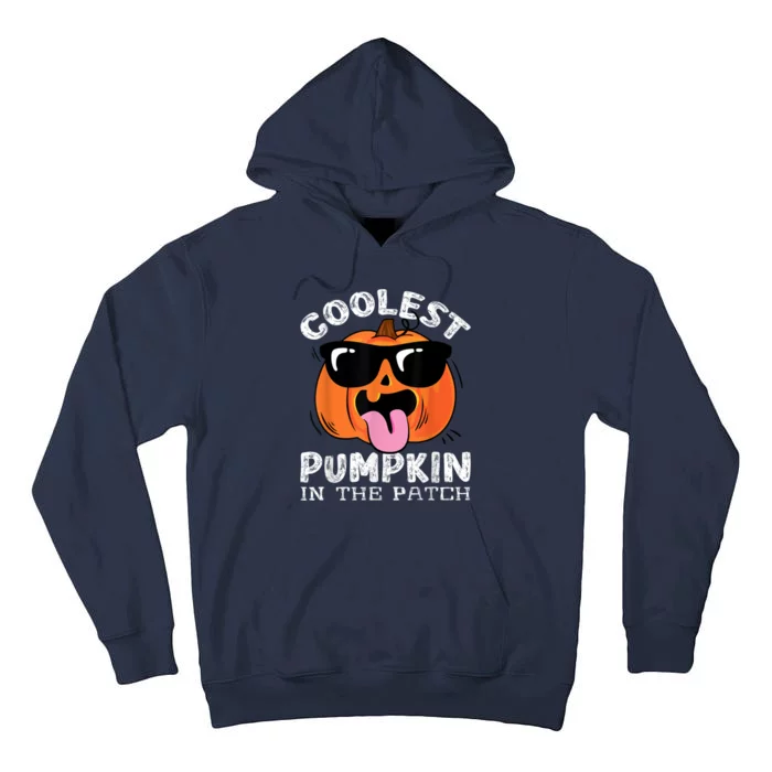 Coolest Pumpkin In The Patch Halloween Tall Hoodie