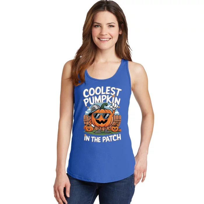 Coolest Pumpkin In The Patch Cute Gift Ladies Essential Tank