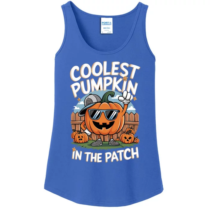 Coolest Pumpkin In The Patch Cute Gift Ladies Essential Tank