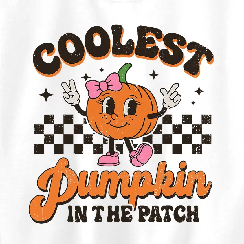 Coolest Pumpkin In The Patch Halloween Kids Sweatshirt