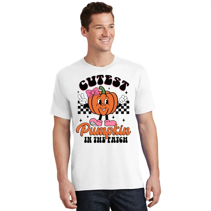 Cutest Pumpkin In The Patch Autumn Fall Season T-Shirt