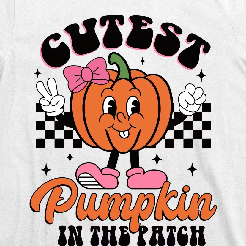 Cutest Pumpkin In The Patch Autumn Fall Season T-Shirt