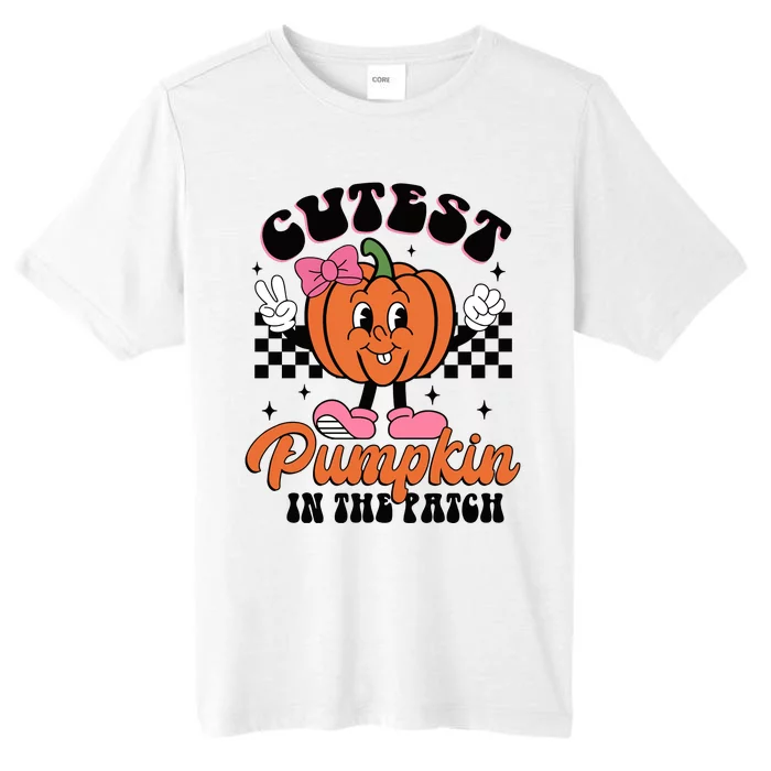 Cutest Pumpkin In The Patch Autumn Fall Season ChromaSoft Performance T-Shirt