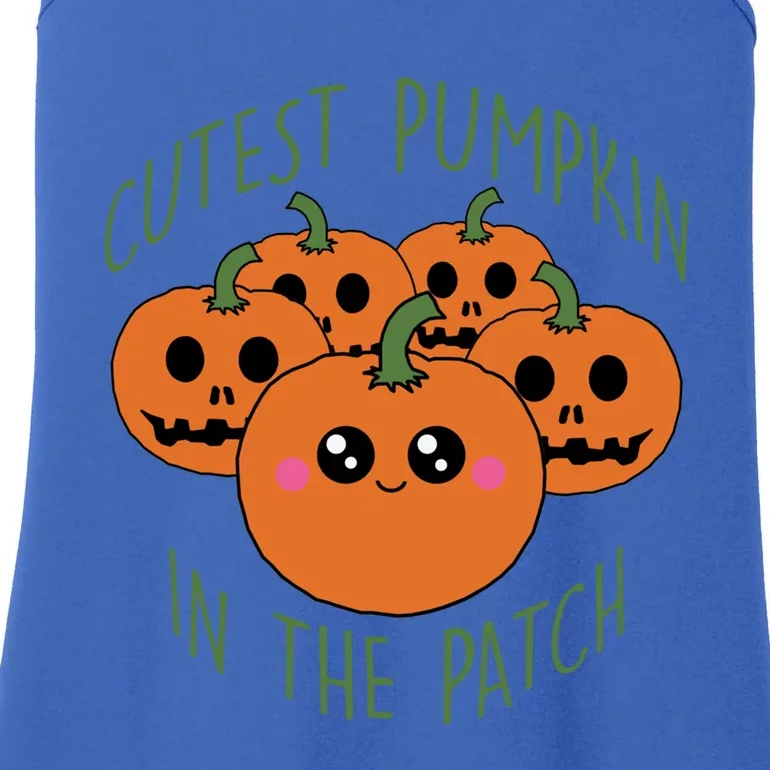 Cutest Pumpkin In The Patch Funny Gift Ladies Essential Tank