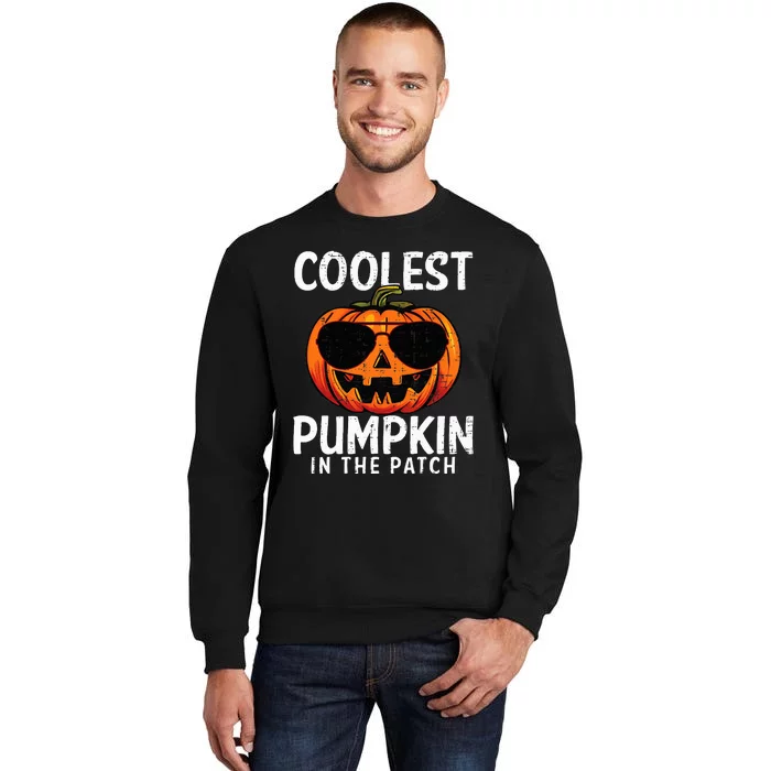 Coolest Pumpkin In The Patch Halloween Kids Sweatshirt