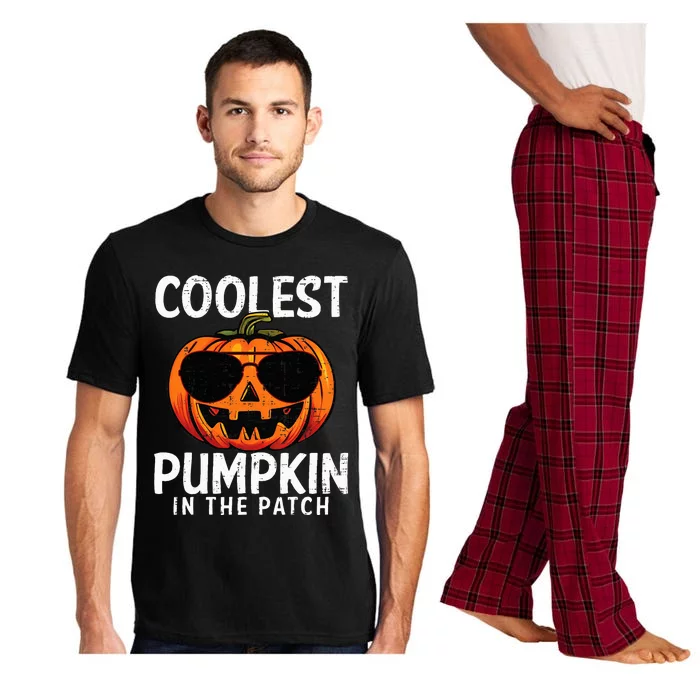 Coolest Pumpkin In The Patch Halloween Kids Pajama Set