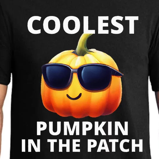 Coolest Pumpkin In The Patch Halloween Pajama Set