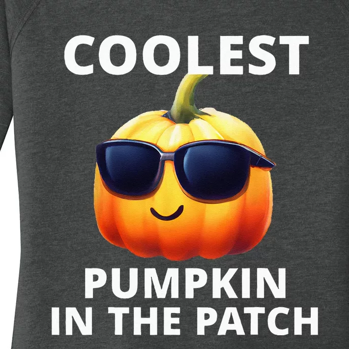 Coolest Pumpkin In The Patch Halloween Women's Perfect Tri Tunic Long Sleeve Shirt