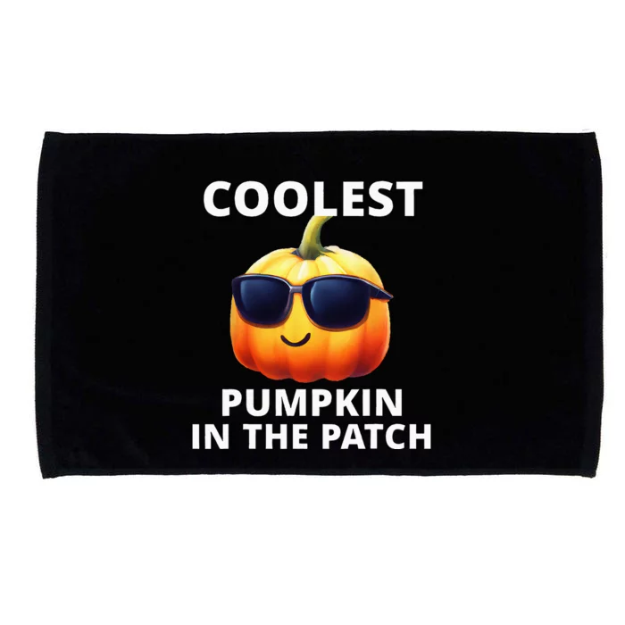 Coolest Pumpkin In The Patch Halloween Microfiber Hand Towel