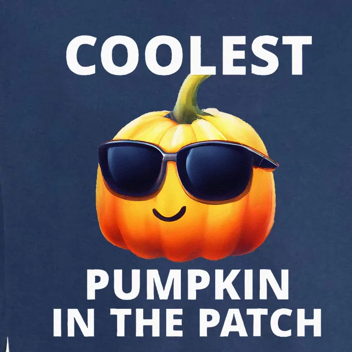 Coolest Pumpkin In The Patch Halloween Garment-Dyed Sweatshirt