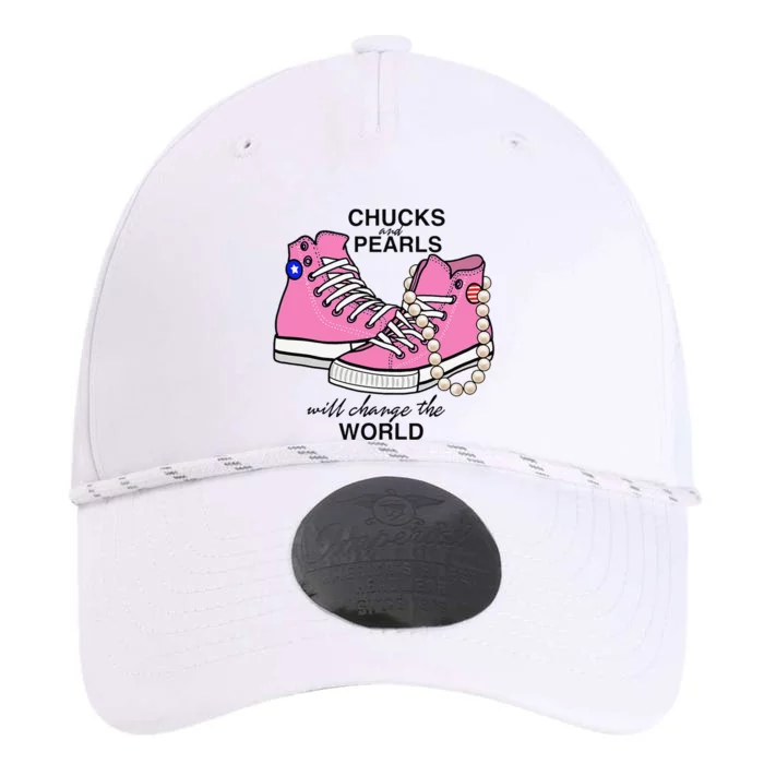 Chucks & Pearls Inspired By Kamala Harris Vp Chucks Performance The Dyno Cap