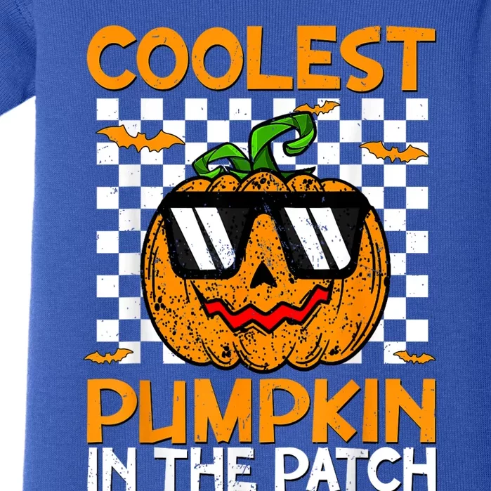 Coolest Pumpkin In The Patch Outfit Halloween Baby Bodysuit