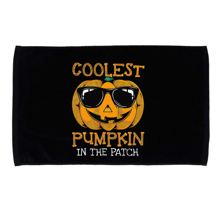 Coolest Pumpkin In The Patch Halloween Microfiber Hand Towel