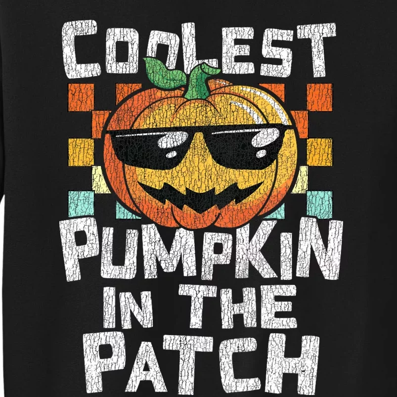 Coolest Pumpkin In The Patch Halloween Girls Sweatshirt