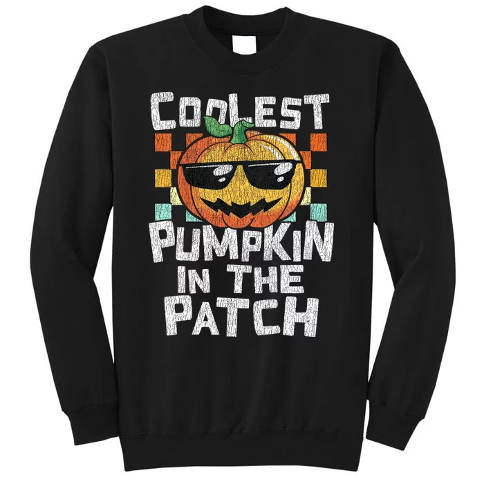 Coolest Pumpkin In The Patch Halloween Girls Sweatshirt