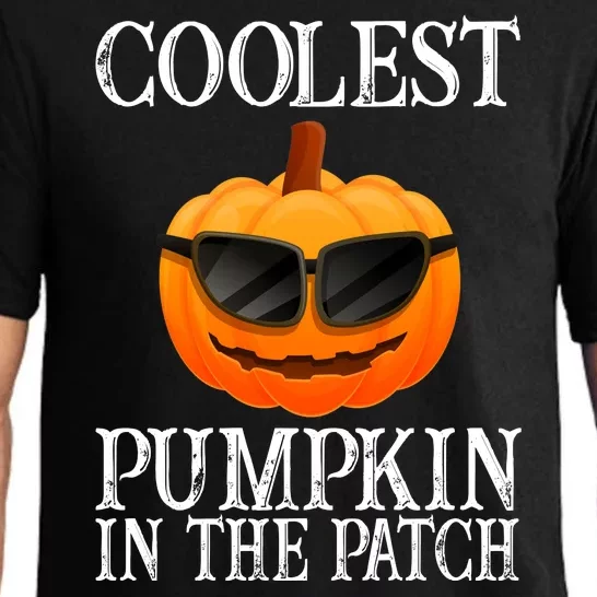 Coolest Pumpkin In The Patch Funny Halloween Pajama Set