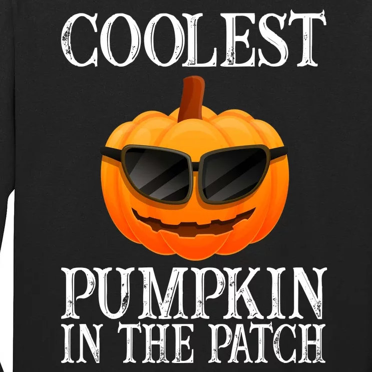 Coolest Pumpkin In The Patch Funny Halloween Tall Long Sleeve T-Shirt