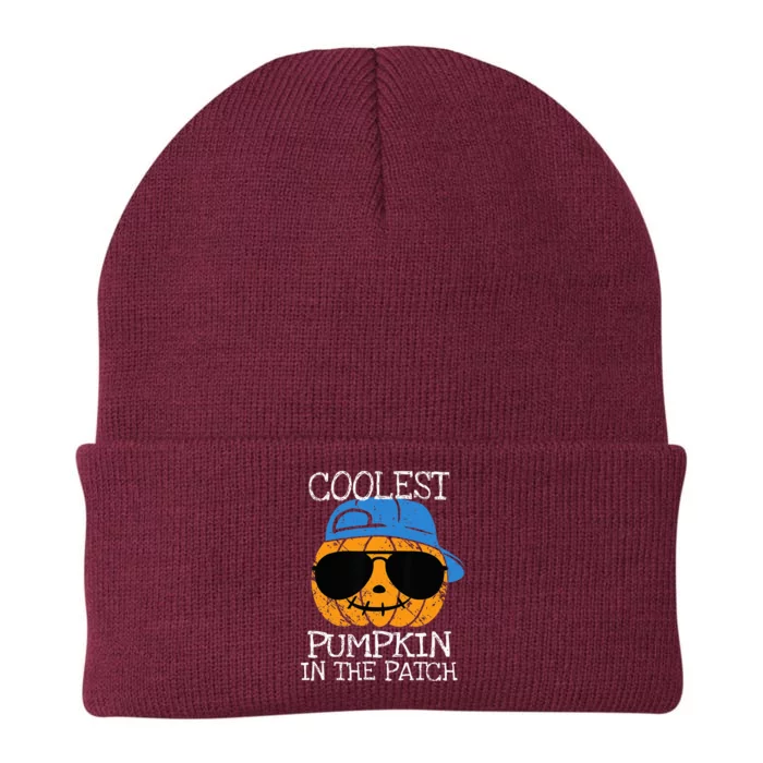 Coolest Pumpkin In The Patch Halloween Knit Cap Winter Beanie