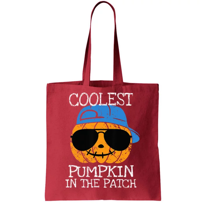 Coolest Pumpkin In The Patch Halloween Tote Bag