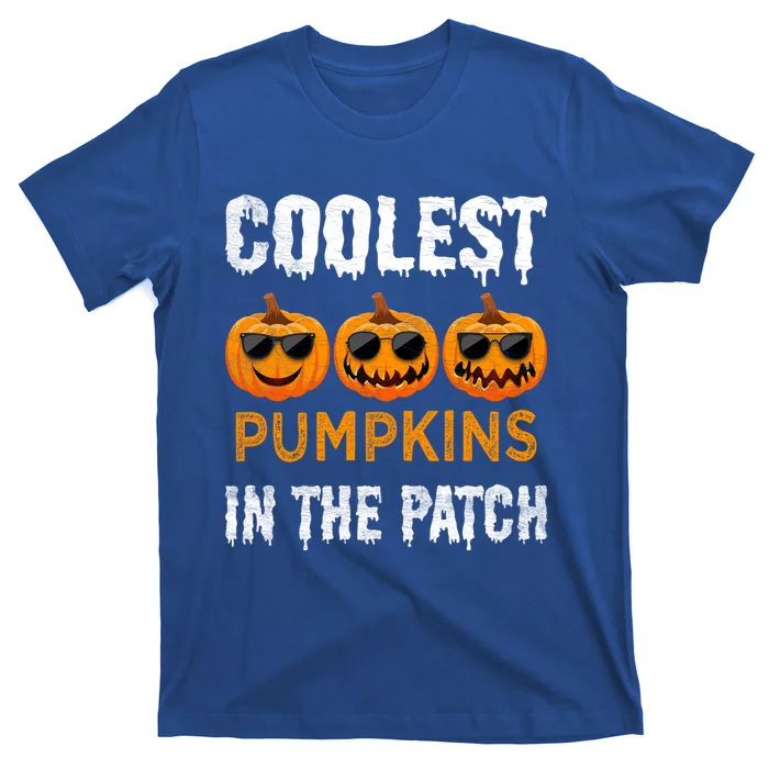 Coolest Pumpkins In The Patch Halloween Gift T-Shirt