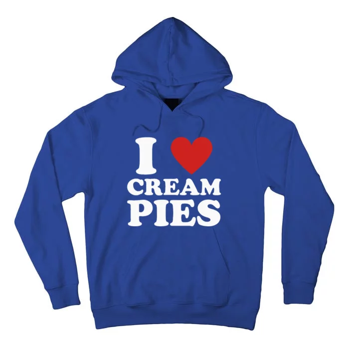 Cream Pie I Love Cream Pies Tall Hoodie