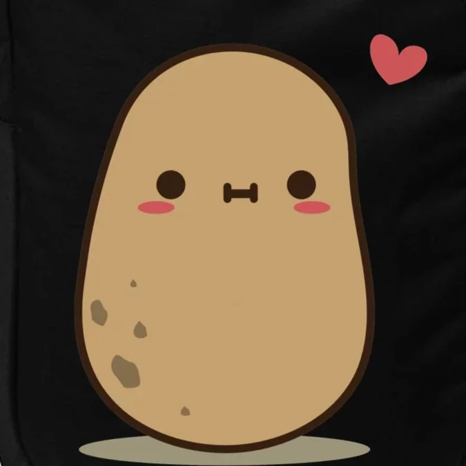 Cute Potato In Love Impact Tech Backpack