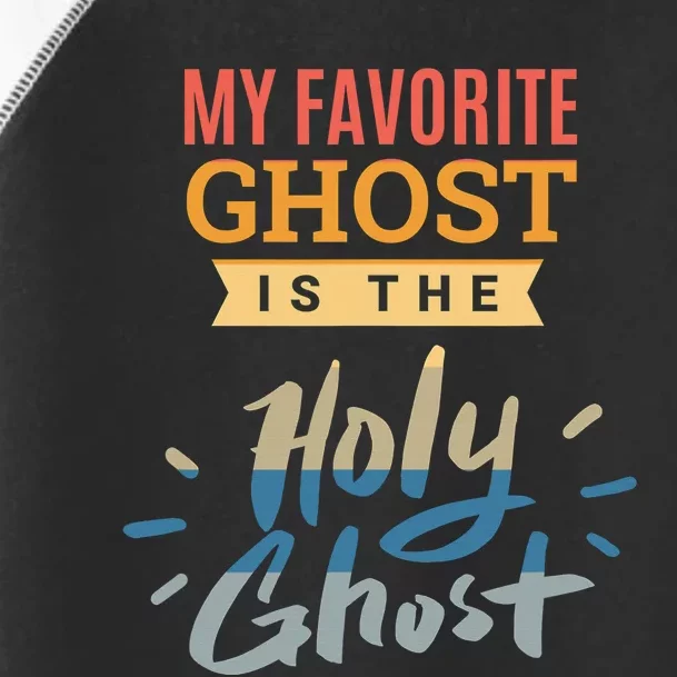 Christian Pun Joke The Only Ghost I Know is the Holy Ghost Toddler Fine Jersey T-Shirt