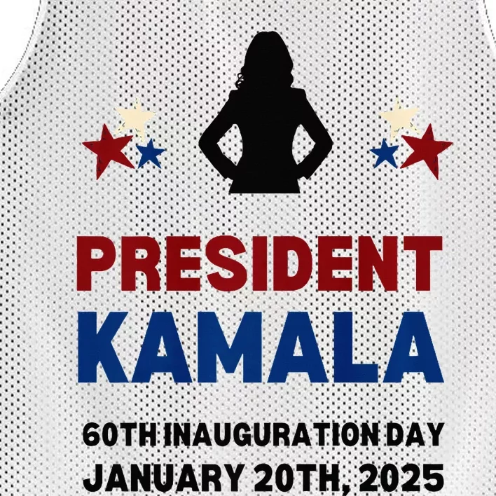 Cool President Kamala Harris 2024 Inauguration Day Mesh Reversible Basketball Jersey Tank