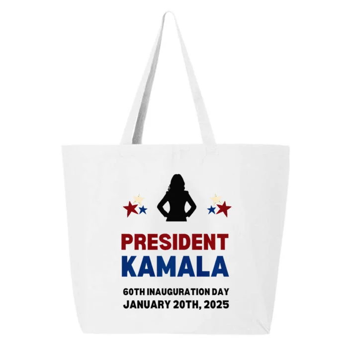 Cool President Kamala Harris 2024 Inauguration Day 25L Jumbo Tote