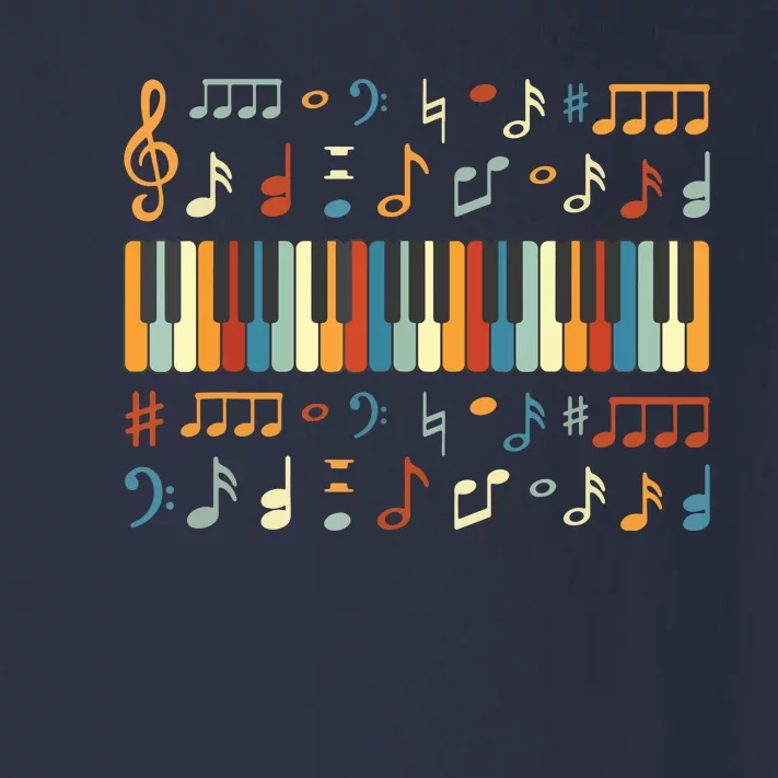 Cool Piano Keyboard Player Funny Pianist Keyboardist Outfit Toddler Long Sleeve Shirt