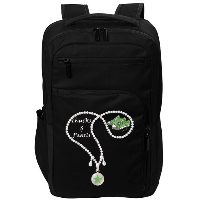 Chucks & Pearls Kamala, Converse Women Girls Impact Tech Backpack