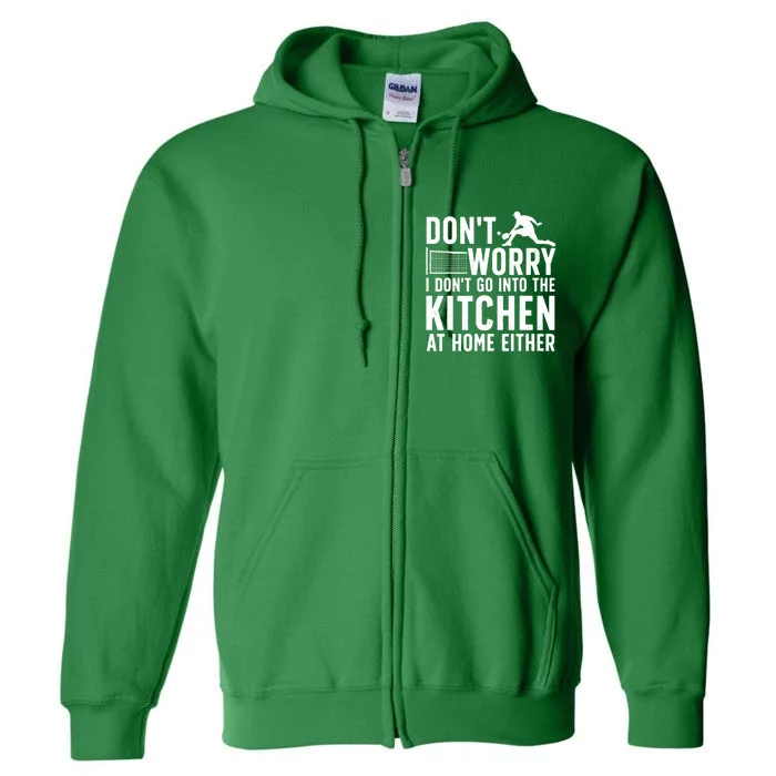 Cool Pickleball Kitchen Funny Pickle Ball Player Gift Full Zip Hoodie